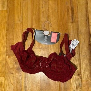 Red Lace Bra - NEW WITH TAGS